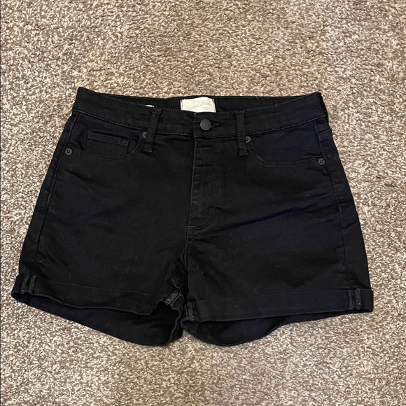Universal Thread Pants - Black Women's Denim Shorts - universal thread Brand